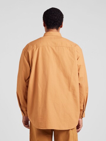 Levi's Skateboarding Comfort Fit Hemd 'SKATE' in Braun