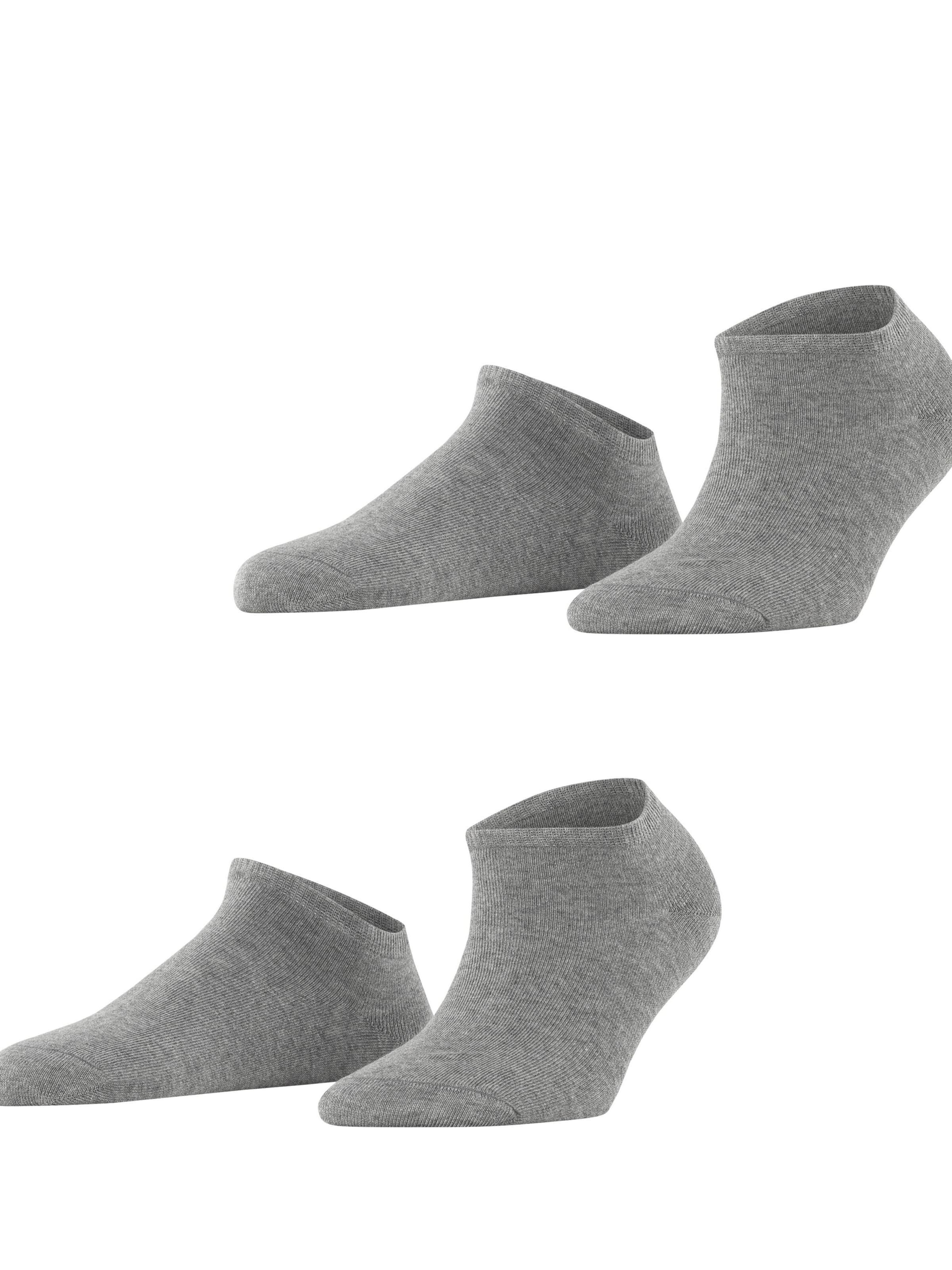 ESPRIT Socken 'Uni 2-Pack'‌‌‌‌ in Grau: Vorderseite