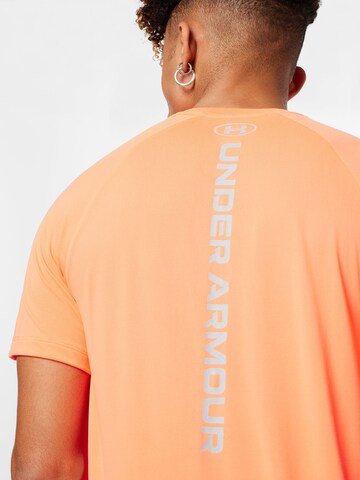 oranžinė UNDER ARMOUR Sportiniai marškinėliai