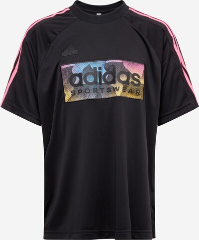 ADIDAS SPORTSWEAR Funkcionalna majica 'TIRO' | svetlo modra / zlato-rumena / svetlo roza / črna barva, Prikaz izdelka