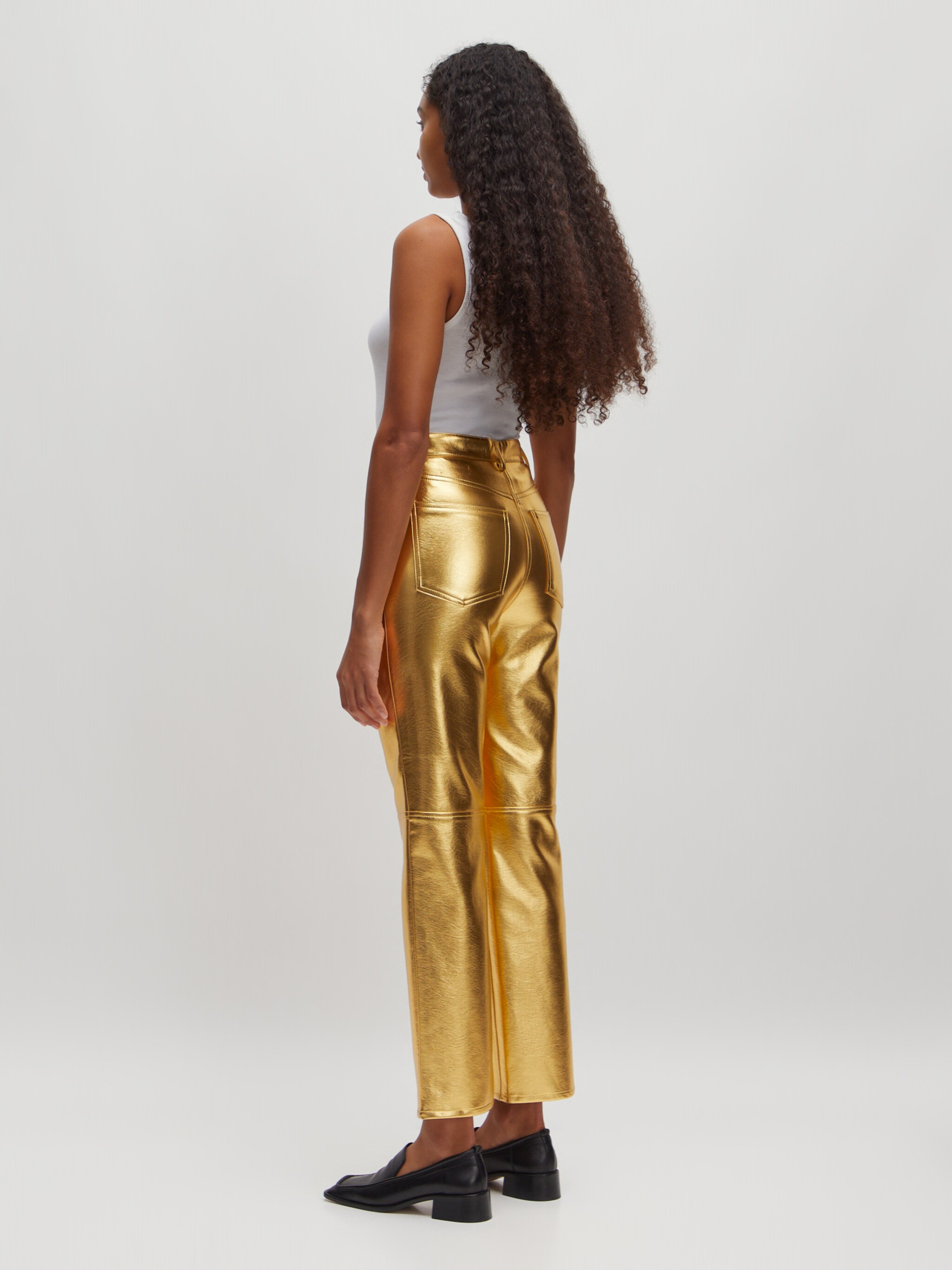EDITED Producten Broek 'Oona' Goud