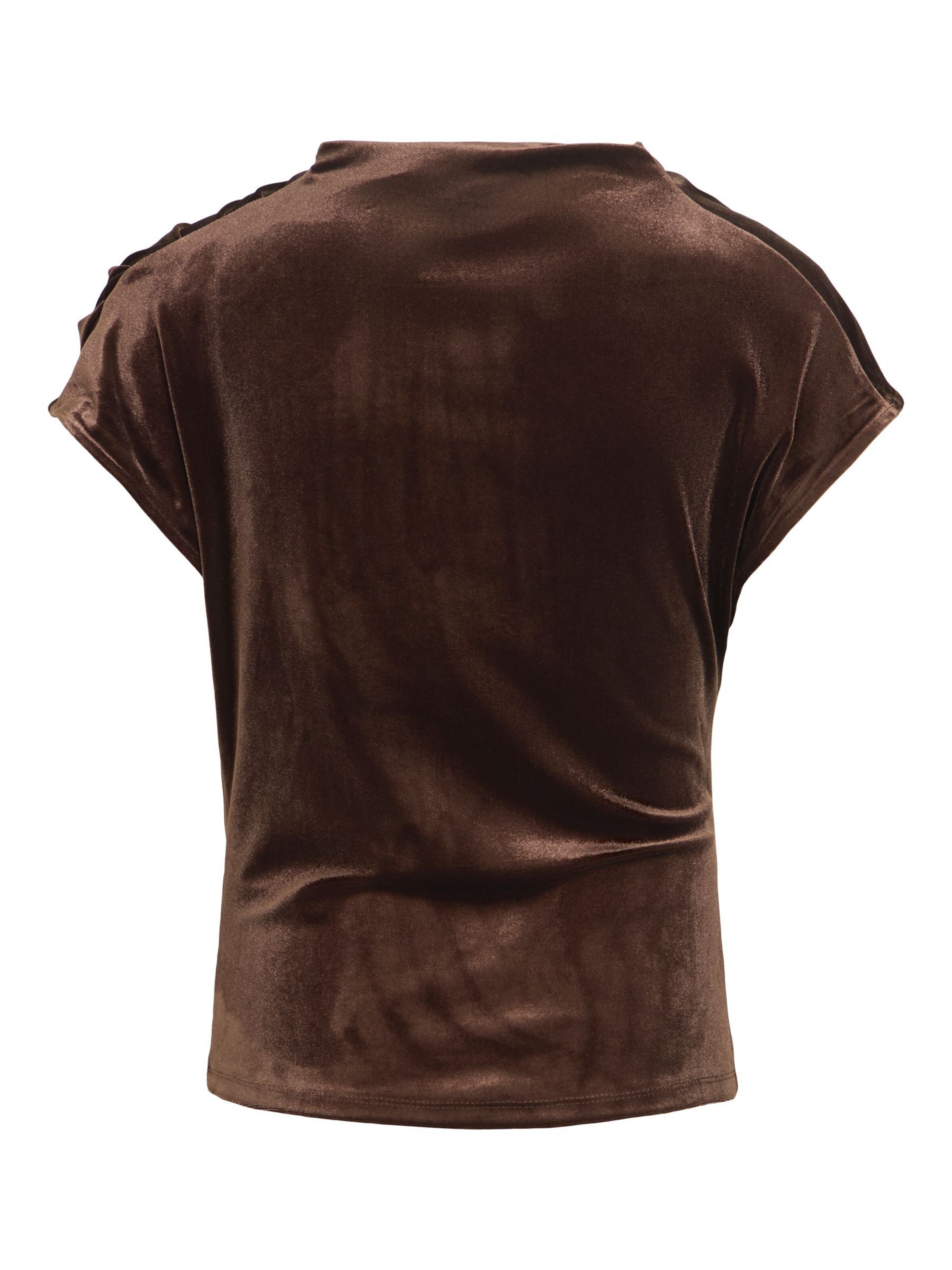 VILA Top 'IVAS' in Brown