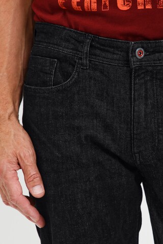 FQ1924 Regular 5-Pocket-Jeans 'Noah' in Schwarz