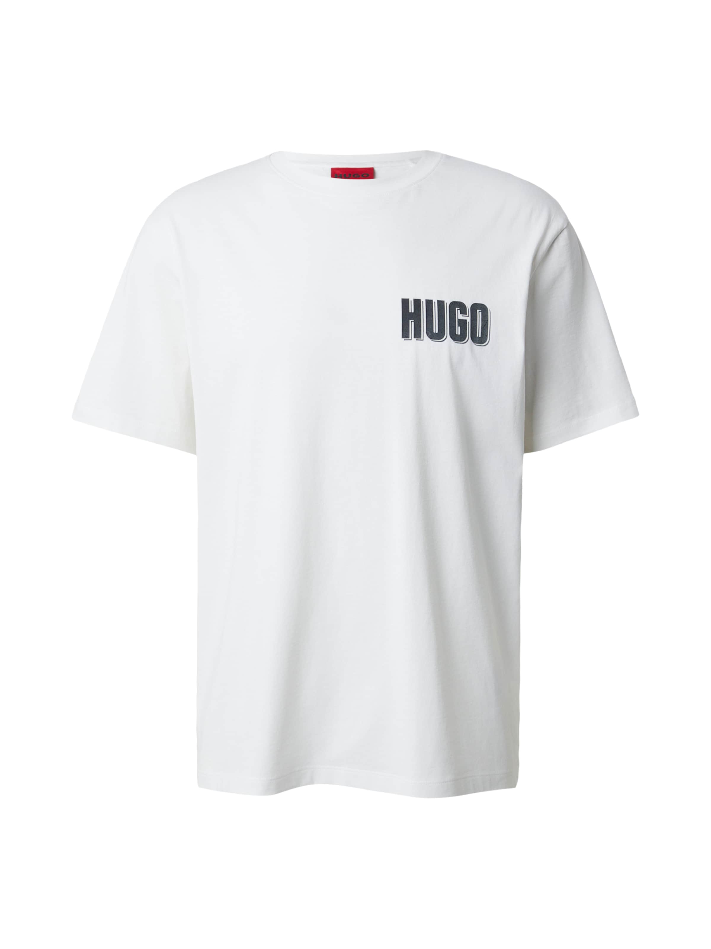 HUGO Shirt 'Derlyns' in Beige: voorkant