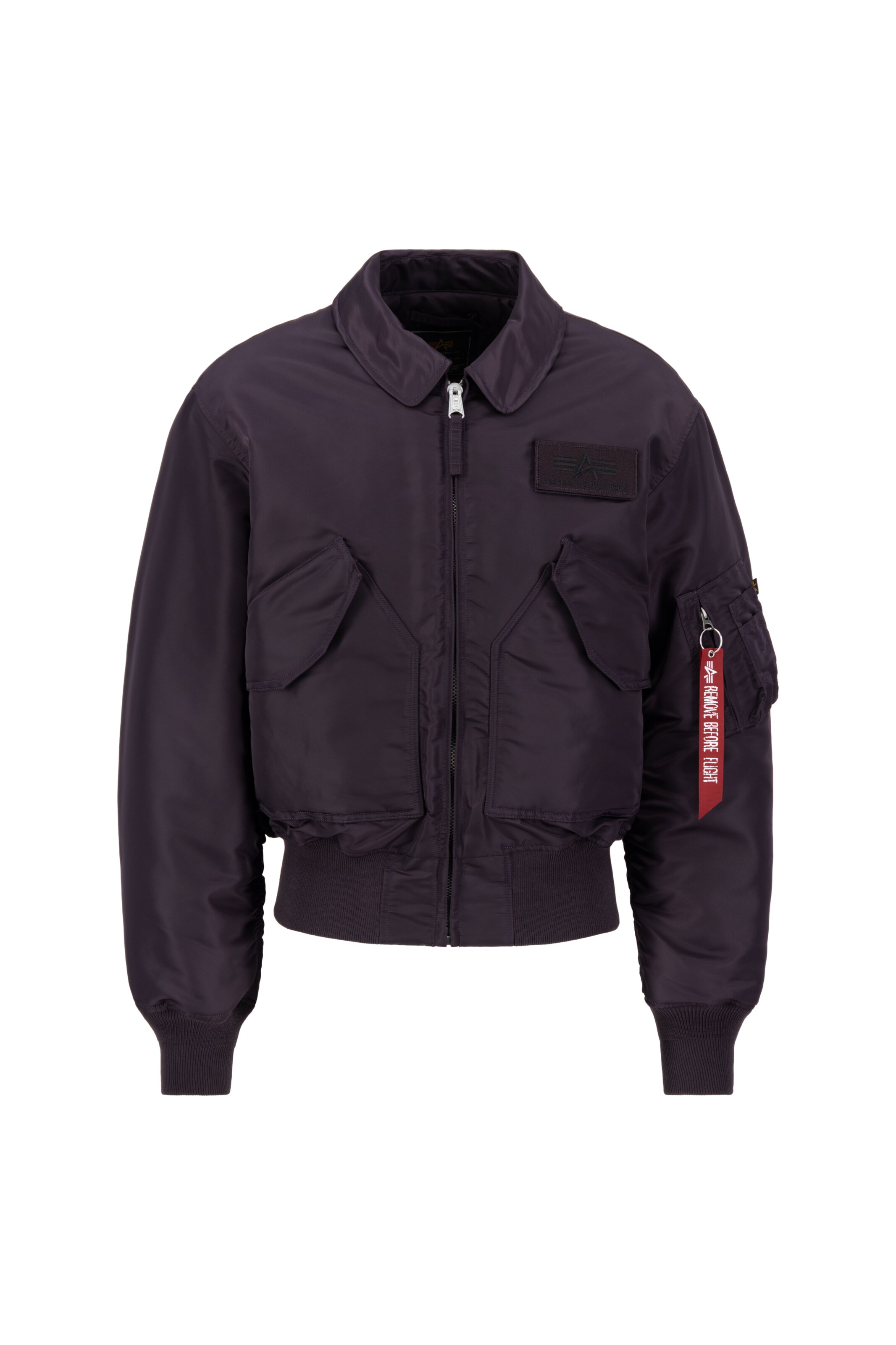 ALPHA INDUSTRIES Regular fit Between Season Jacket CWU 45 in Purple ABOUT YOU