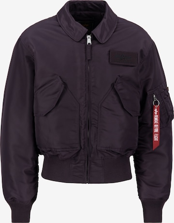 ALPHA INDUSTRIES - Chaqueta de entretiempo 'CWU 45' en lila: frente