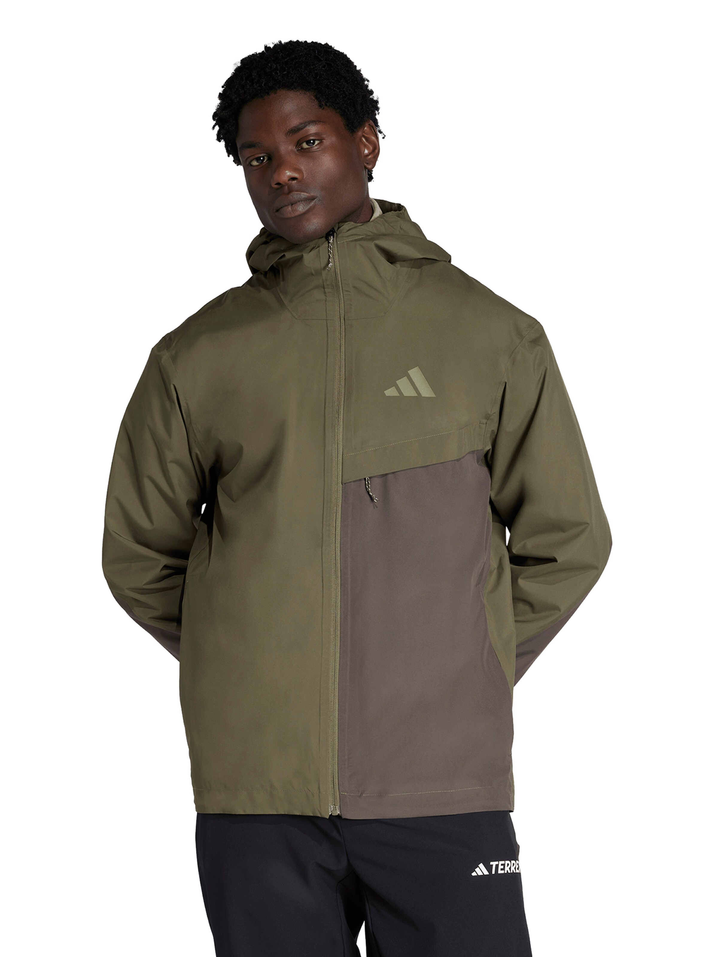 ADIDAS TERREX Outdoor jacket in Green: front