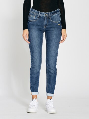 Coupe slim Jean '94Amelie' Gang en bleu : devant