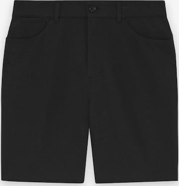 Lyle & Scott Regular Sportbroek in Zwart: voorkant