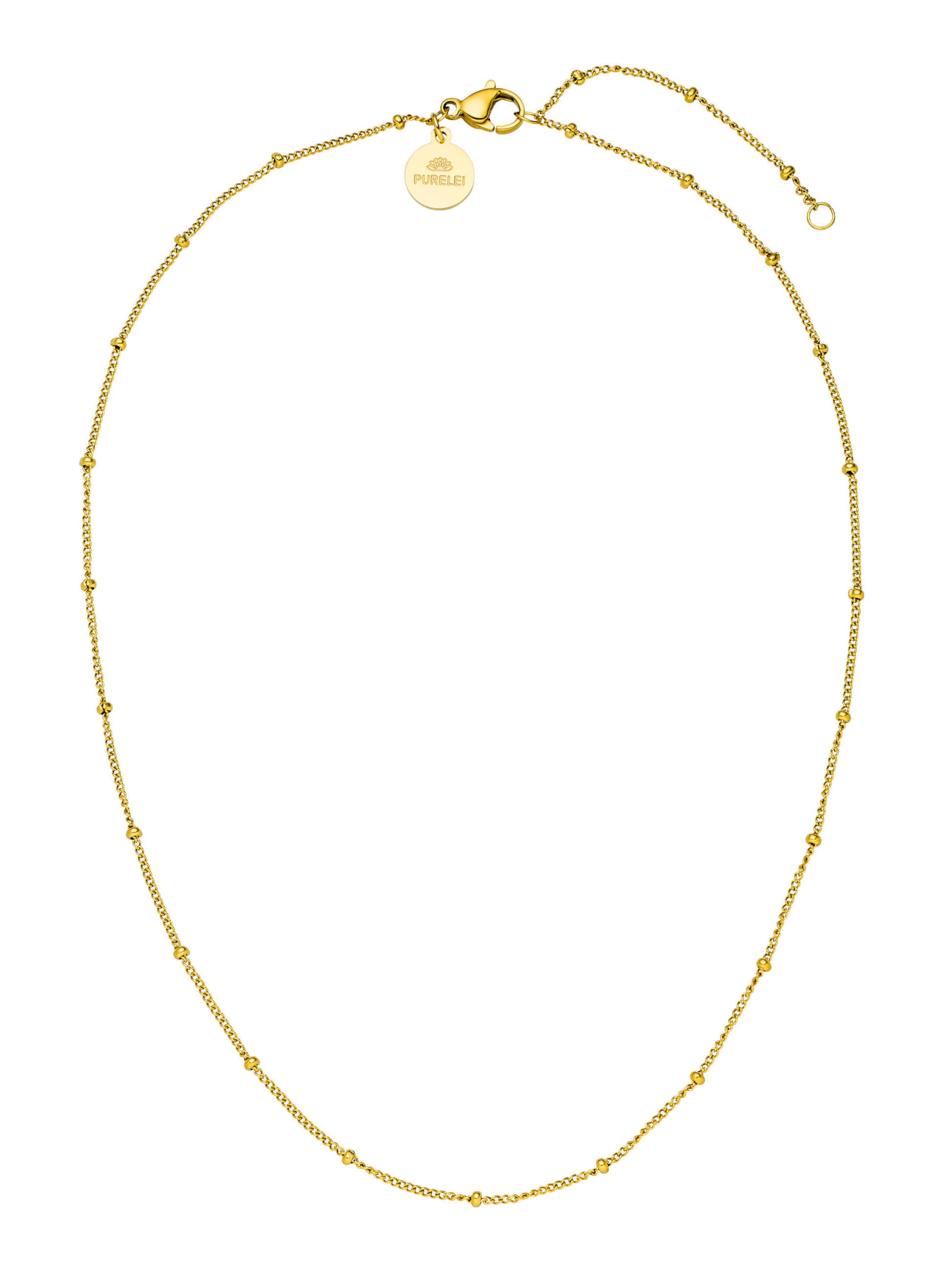 PURELEI Kette 'Liilii' in Gold: Vorderseite