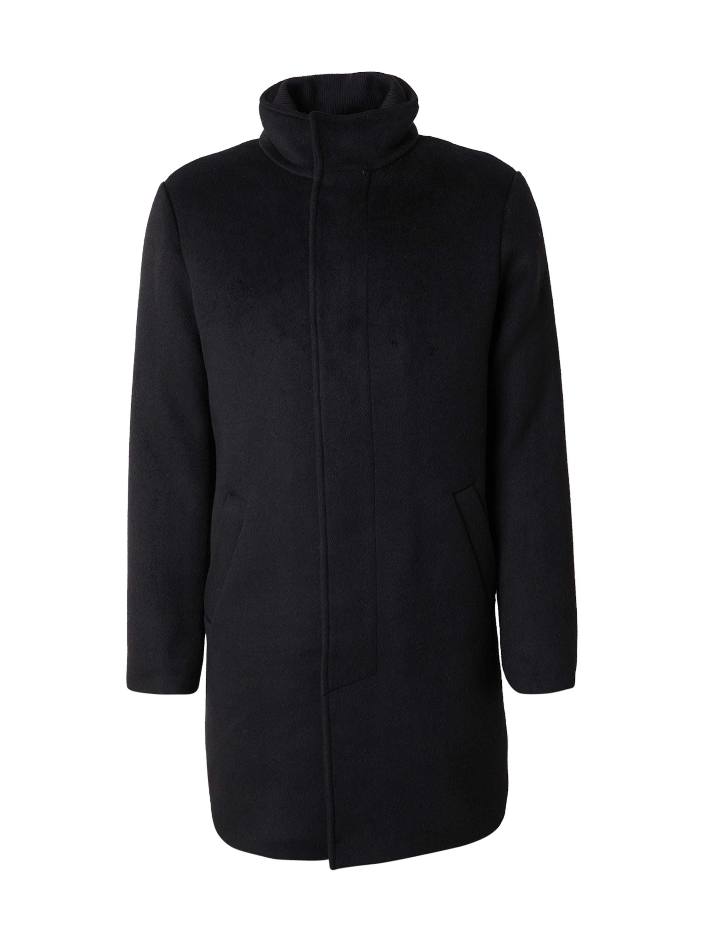 melns GUESS Ziemas jaka: no priekšpuses