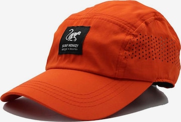 Surf Monkey Czapka sportowa w kolorze czerwony: przód