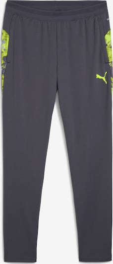 PUMA Calças de desporto 'IndividualCUP' em cinzento / lima, Vista do artigo