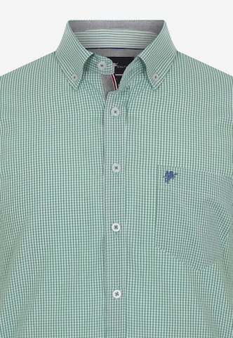 DENIM CULTURE - Ajuste regular Camisa ' ERIC ' en verde