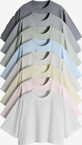 Tricou 'Essential' de la The Set pe bej: față