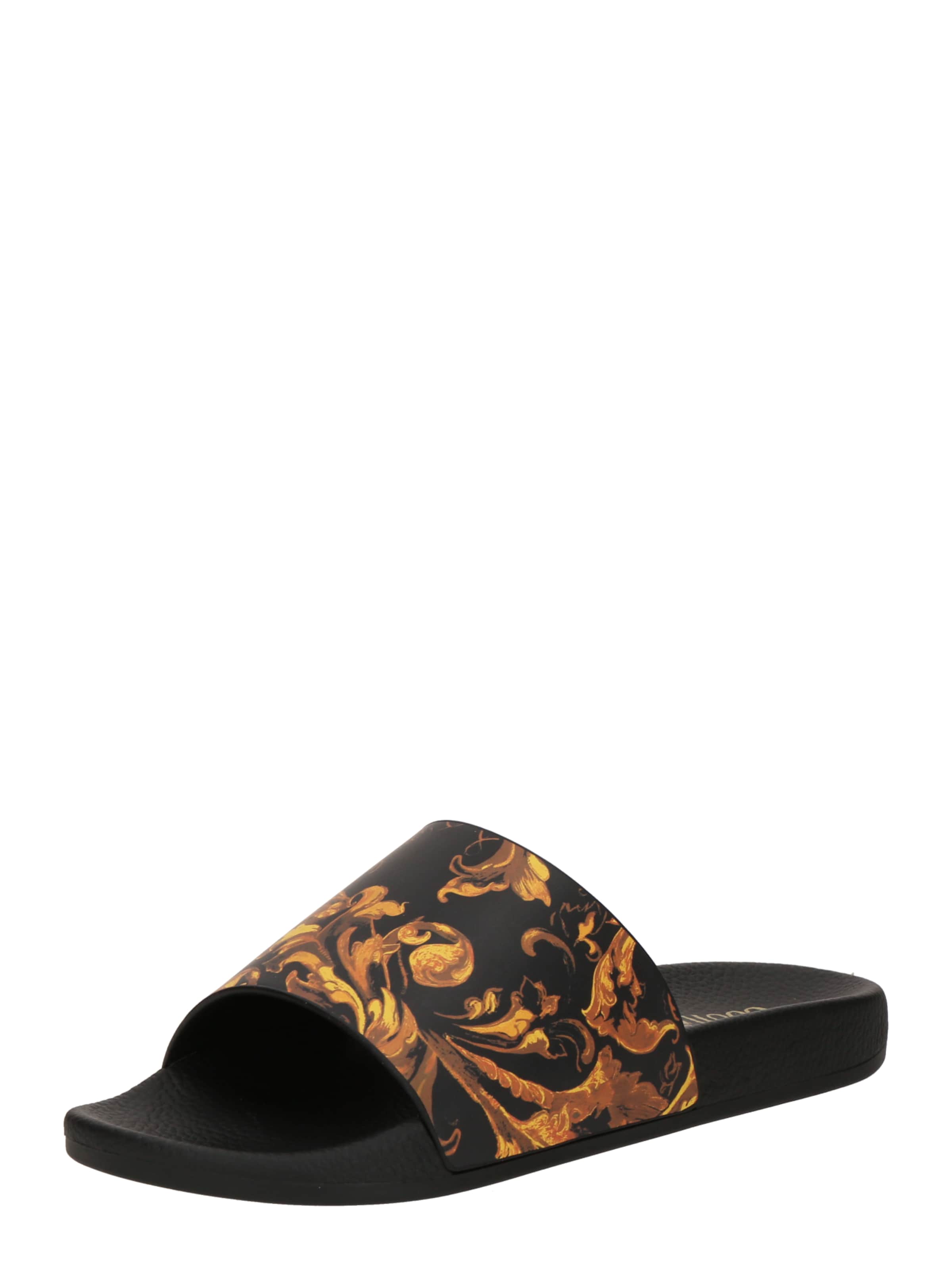 Versace Jeans Couture Šľapky - Čierna: predná strana