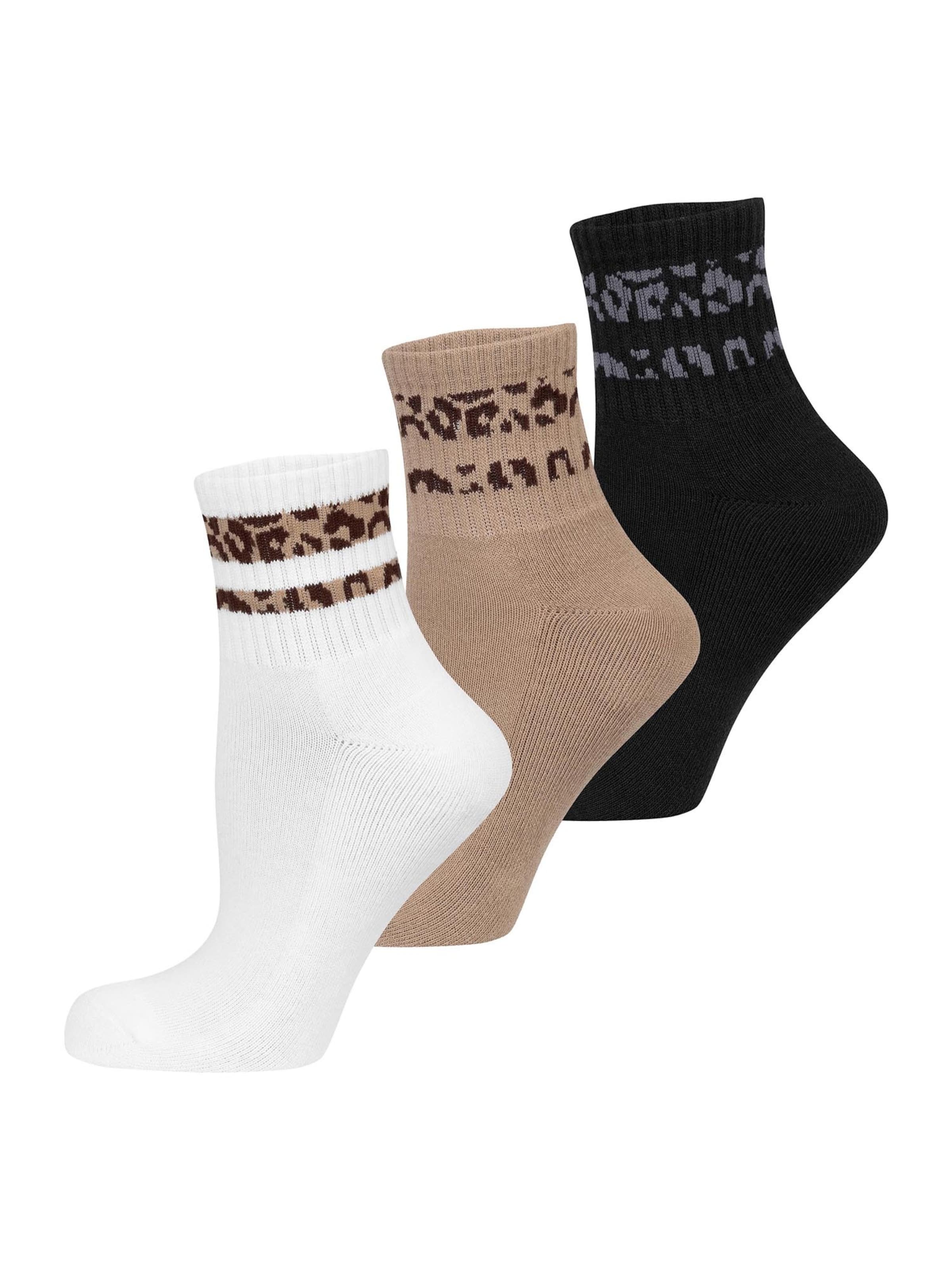 Nur Die Socks ' Kurzsocken ' in Beige: front