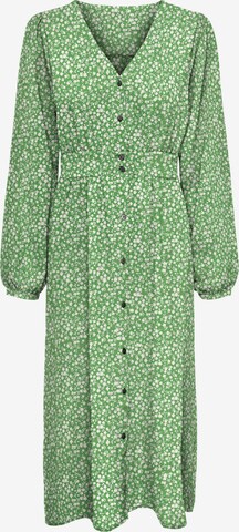 ONLY Skjortklänning 'DORA' i grön: framsida