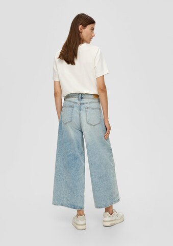 s.Oliver Wide Leg Jeans 'Suri' in Blau