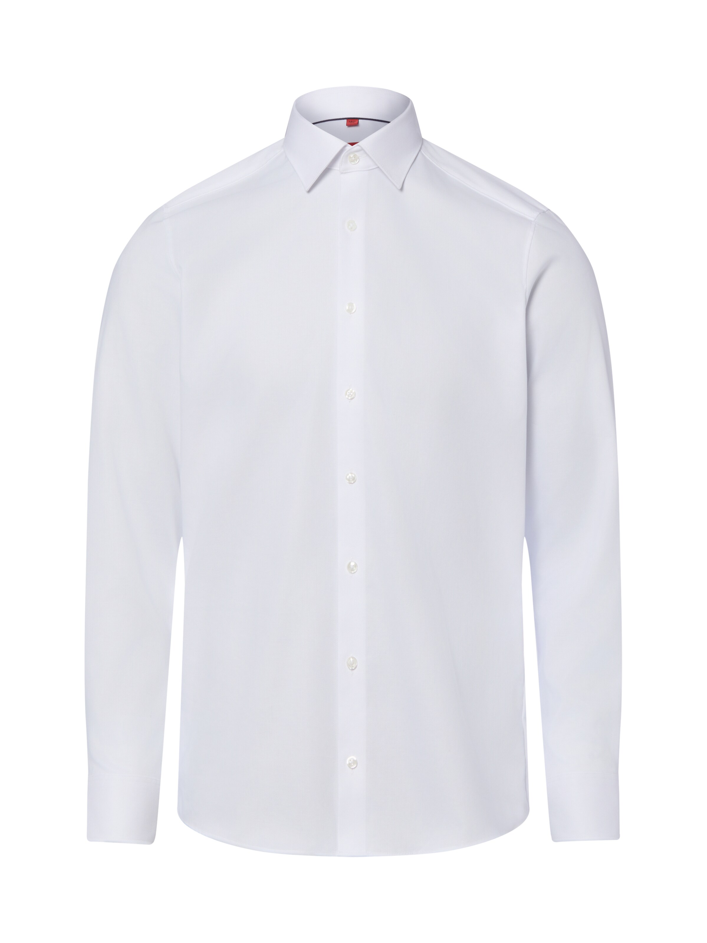 Finshley & Harding Button Up Shirt in White: front