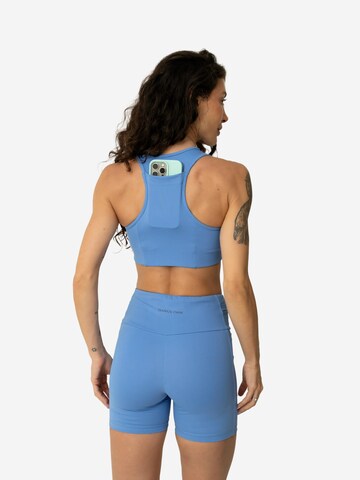 Tempus Own - Soutien Bustier Soutien de desporto 'Control High-Support Sports Bra' em azul