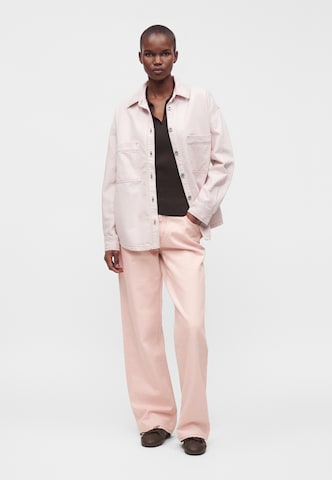 HUGO Wide leg Jeans 'Gamala_B' in Roze