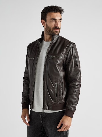 Veste mi-saison JCC en marron