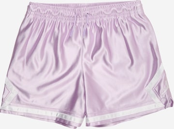 Jordan - Regular Calças 'DIAMOND' em roxo: frente