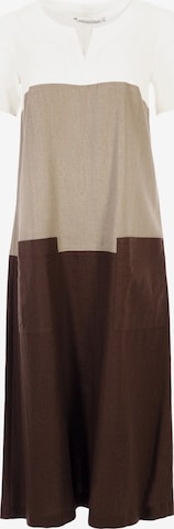 HELMIDGE Dress in Brown: front