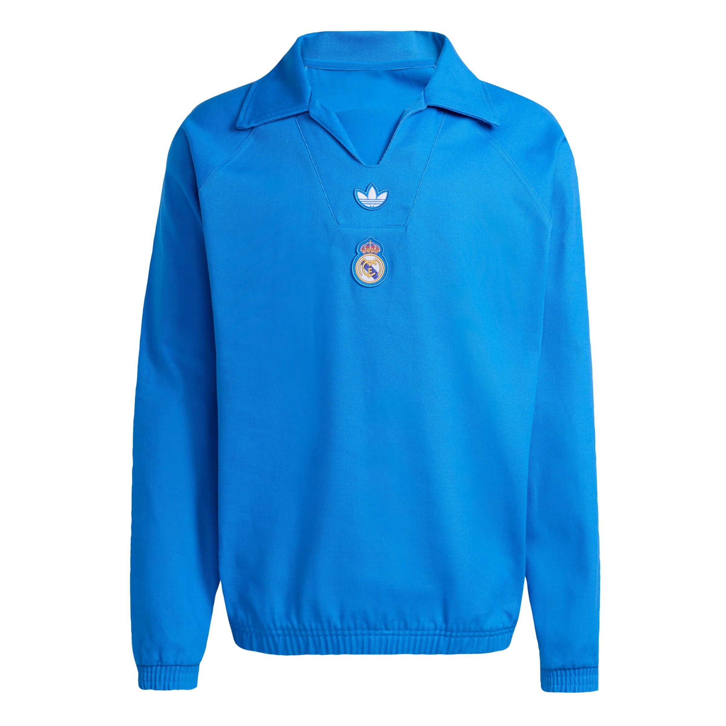 Sweat-shirt 'Real Madrid Terrace Icons' ADIDAS ORIGINALS en bleu : devant