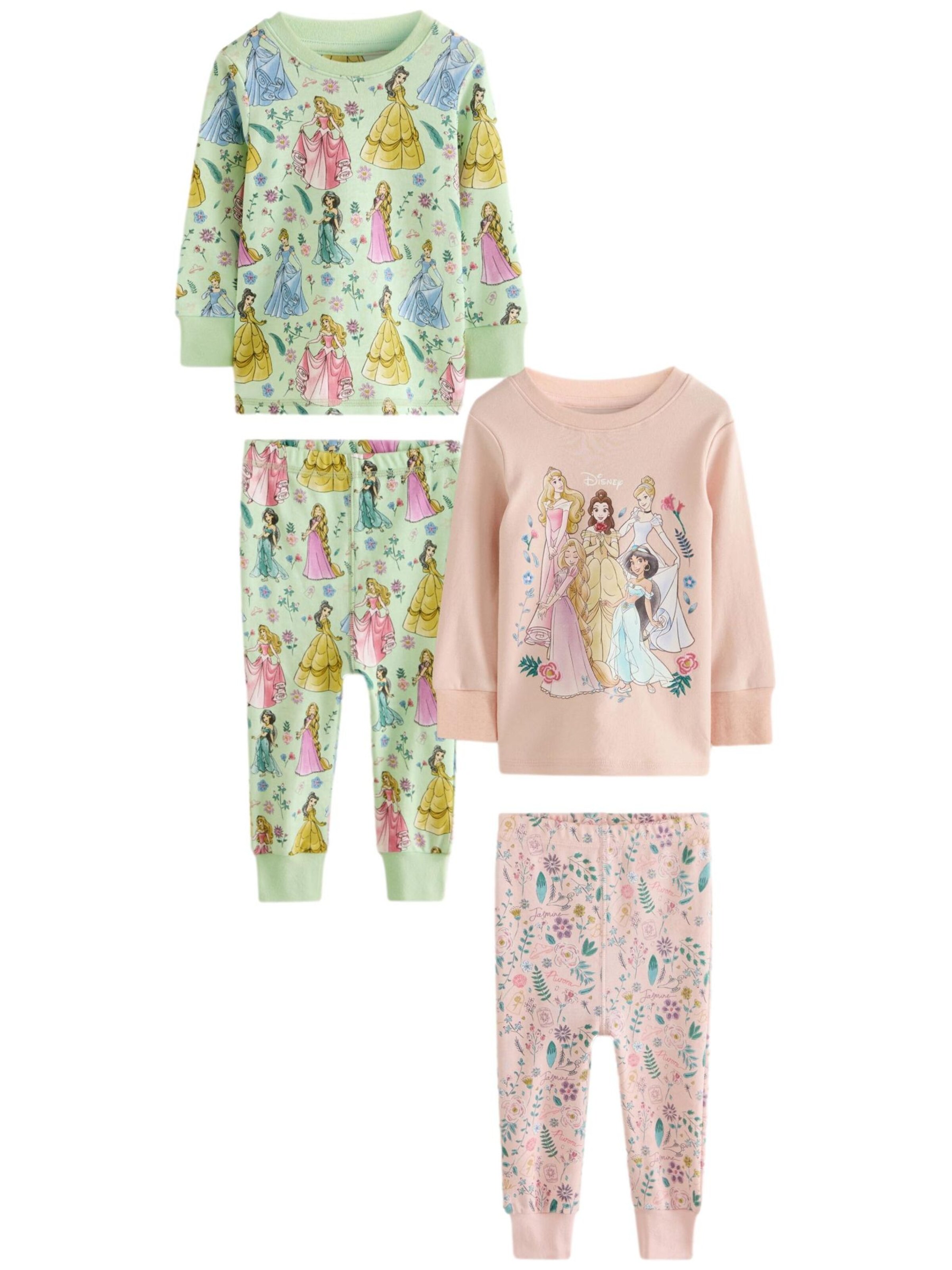 Next - Pijama en verde: frente