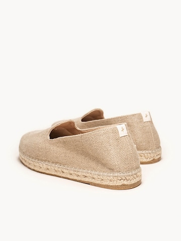 Alhamas Espadrilles 'Alpargata Plana' in Grijs