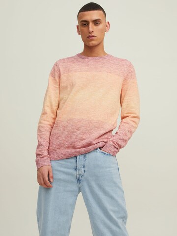 JACK & JONES Sweater 'Malibu' in Orange