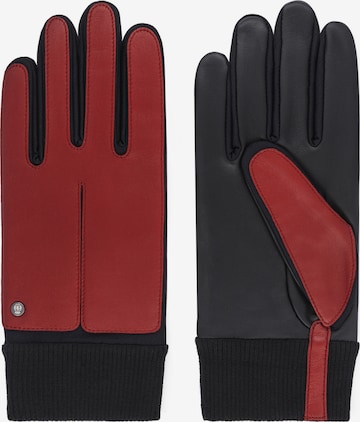 Mezzoguanti 'KOPENHAGEN TOUCH' di Roeckl in rosso: frontale