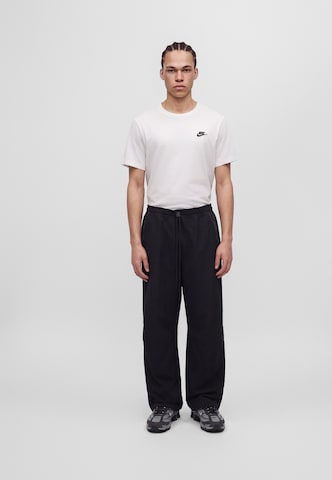 juoda Nike Sportswear Plačios klešnės Kelnės