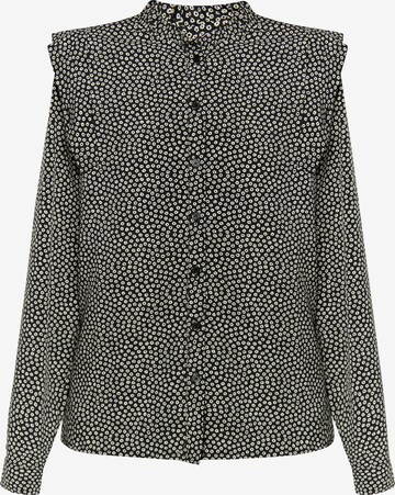 DreiMaster Vintage Блуза 'Imane' в черно: отпред
