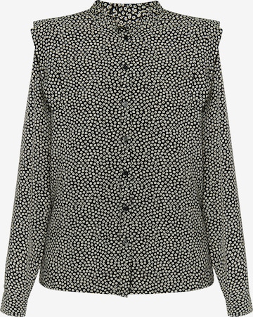 DreiMaster Vintage Blouse 'Imane' in Zwart: voorkant