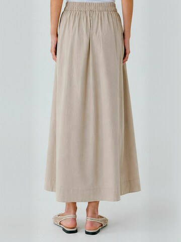 NORR Skirt ' Lesta ' in Beige