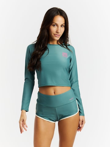 PROTEST Performance Shirt 'PRTMarle' in Green: front
