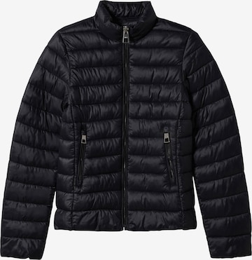 Veste mi-saison 'Blandi' MANGO en noir : devant