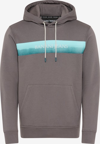 Bruno Banani LM Sweatshirt in Grey: front