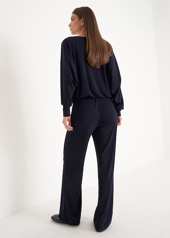 Camomilla Italia Wide Leg Hose 'Giorgiad' in Blau