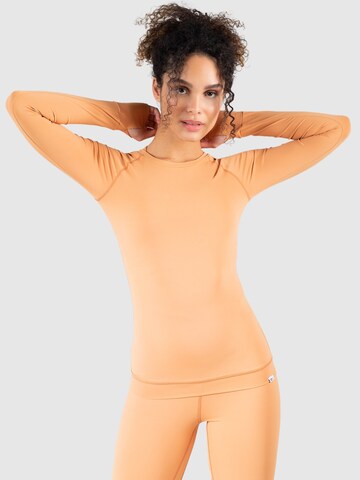 Smilodox Shirt ' Lorie ' in Orange: Vorderseite