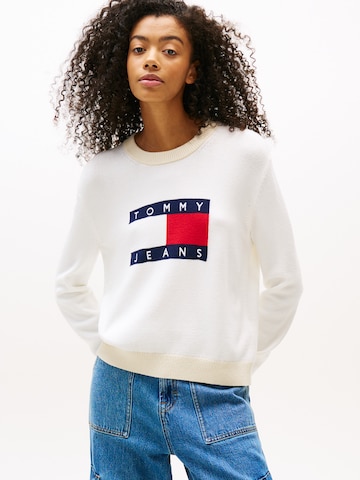 Tommy Jeans - Sweatshirt em branco: frente