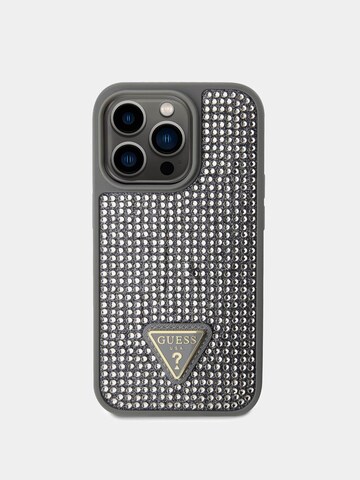 GUESS Case in Silver: front