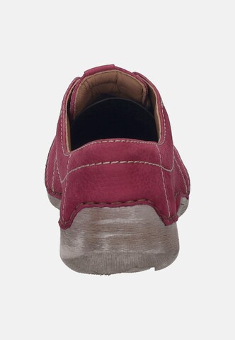 JOSEF SEIBEL Lace-up shoe in Red