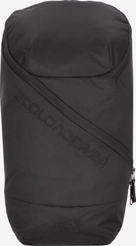 JACK WOLFSKIN Backpack 'Ecoloader' in Black: front