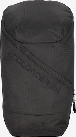 JACK WOLFSKIN Backpack 'Ecoloader' in Black: front