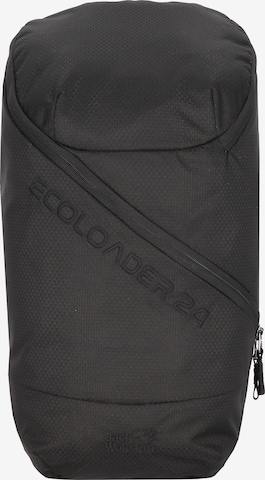 Zaino 'Ecoloader' di JACK WOLFSKIN in nero: frontale