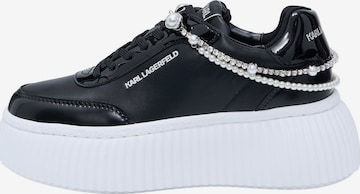 Sneaker low 'KREEPER' de la Karl Lagerfeld pe negru: față